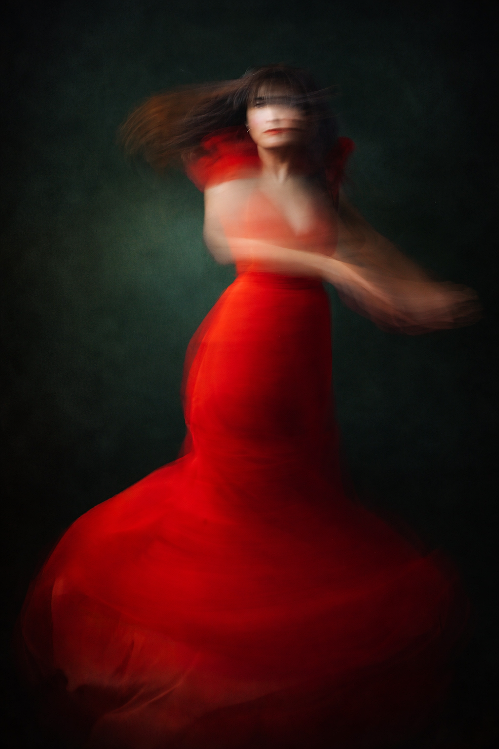 00 feature woman red dress
