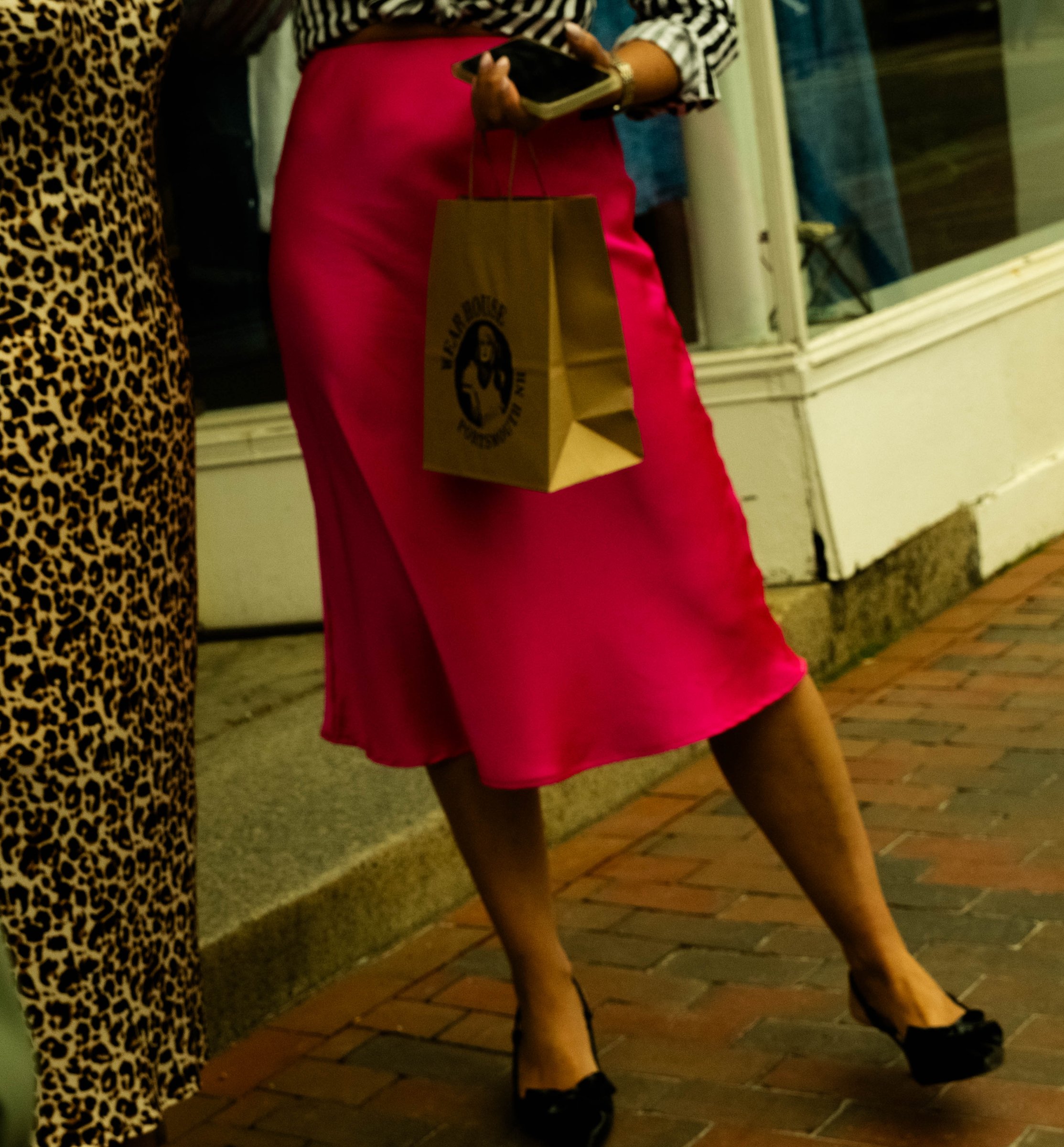 07 street red skirt
